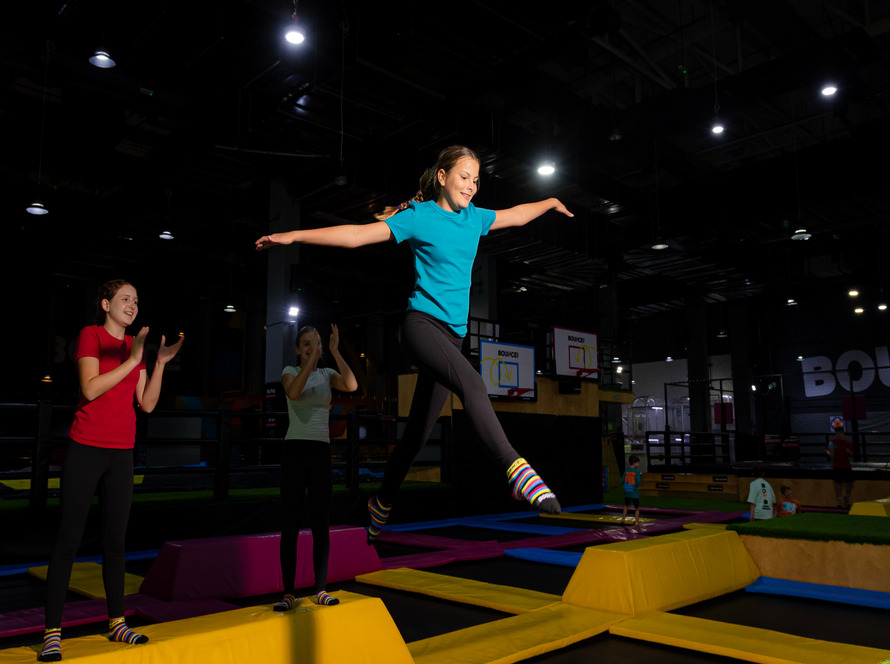 how trampolining builds confidence and physical courage in children