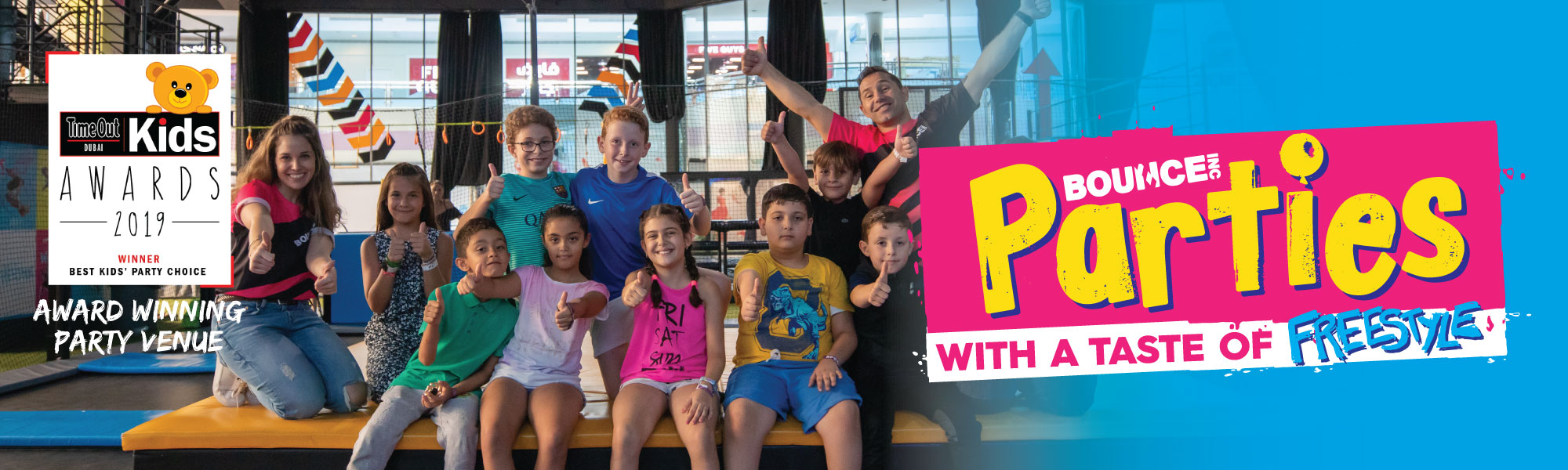 Birthday Parties at BOUNCE